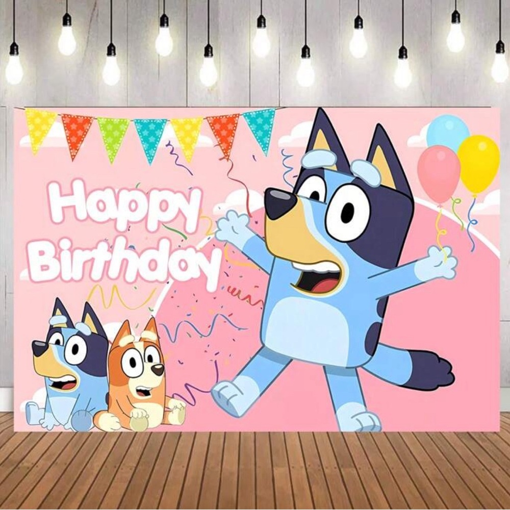 COPY - Bluey birthday banner